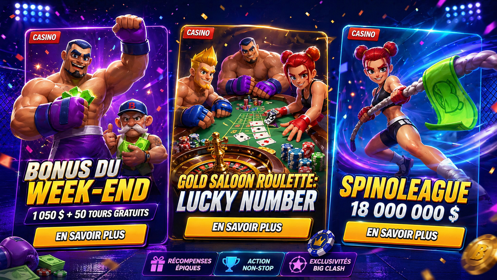 Bonus BigClash Casino en France